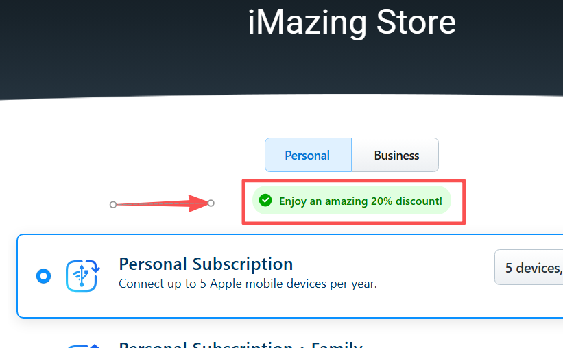 imazing 20% discount coupon code